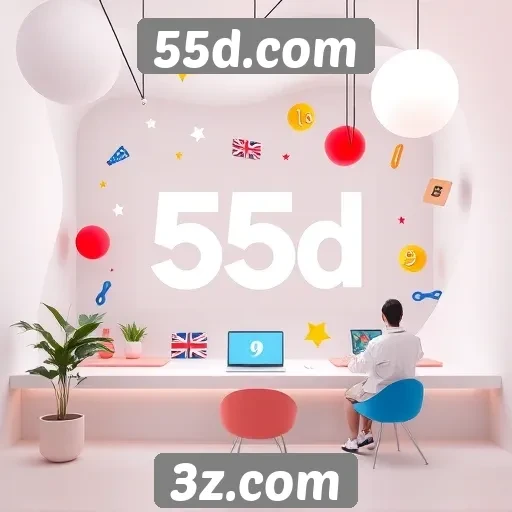 Tendências de design no site 55d.com