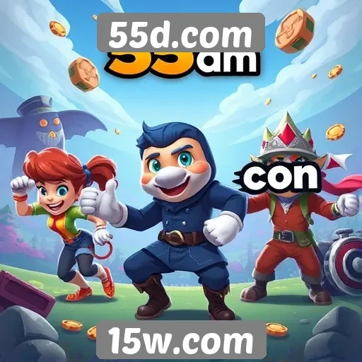 Visão geral das ofertas de jogos no 55d.com