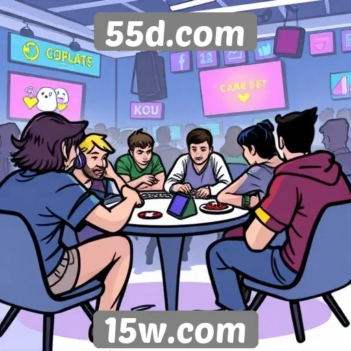 Impacto da comunidade de jogadores na plataforma 55d.com